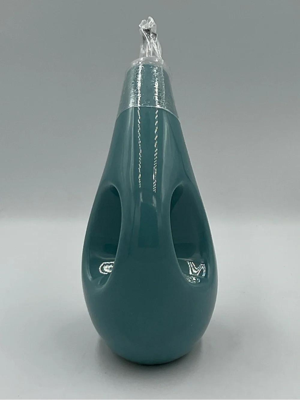 NWOT Small Rachael Ray Ceramic EVOO 13oz Vinegar Cruet in Agave Blue H035Y